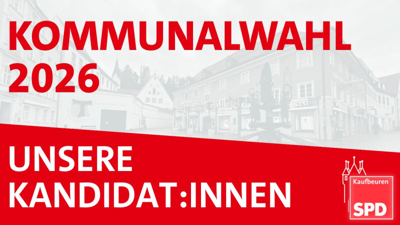 Kampagnenmotiv Kommunalwahl 2026